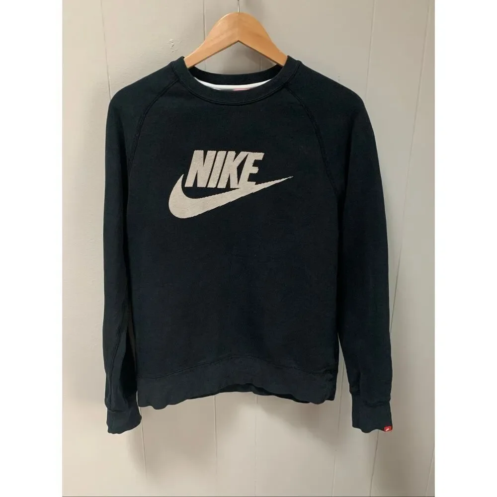 Nike Womens Black Sweatshirt Medium